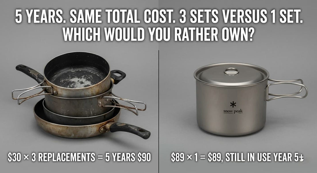 The "Buy Once, Cry Once" Camping Kitchen: Why Cheap Sets End Up Costing More