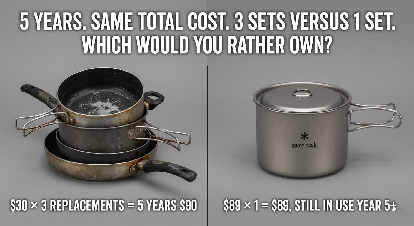 The "Buy Once, Cry Once" Camping Kitchen: Why Cheap Sets End Up Costing More