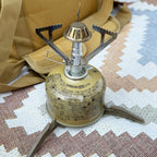 Portable Camping Stove Set – Stove, Igniter & Gas Canister Stand