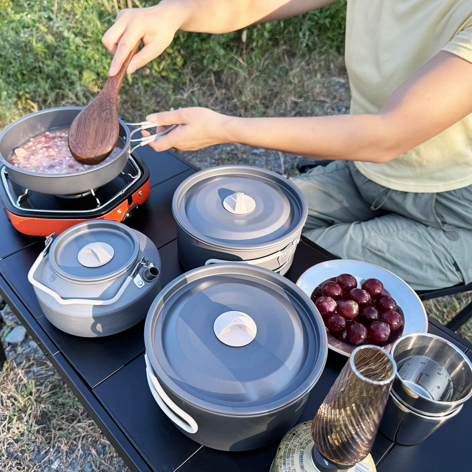 Portable Camping Cookware Set_2