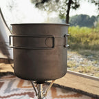 Titanium Cookware Set – 6-Piece Ultralight Outdoor Cooking Kit