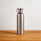 750ML Titanium Sports Water Bottle – Lightweight for Hiking & Camping