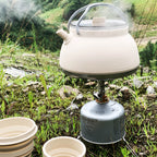 Collapsible Camping Kettle Set 1500ml with Cup and Bowl – Outdoor Cookware for 2–3 People