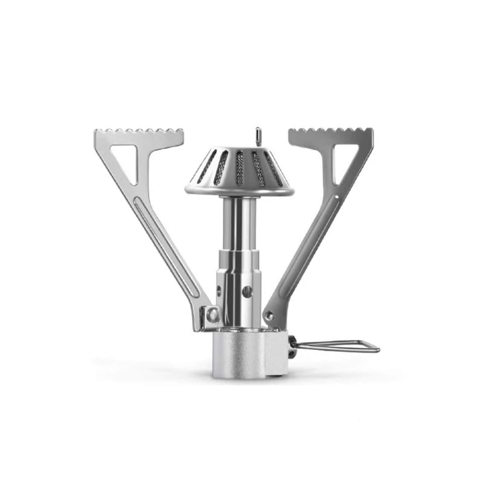 Portable Camping Stove Set – Stove, Igniter & Gas Canister Stand