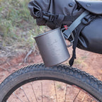 Titanium Outdoor Coffee Mug 550ml & 750ml for Hiking & Camping